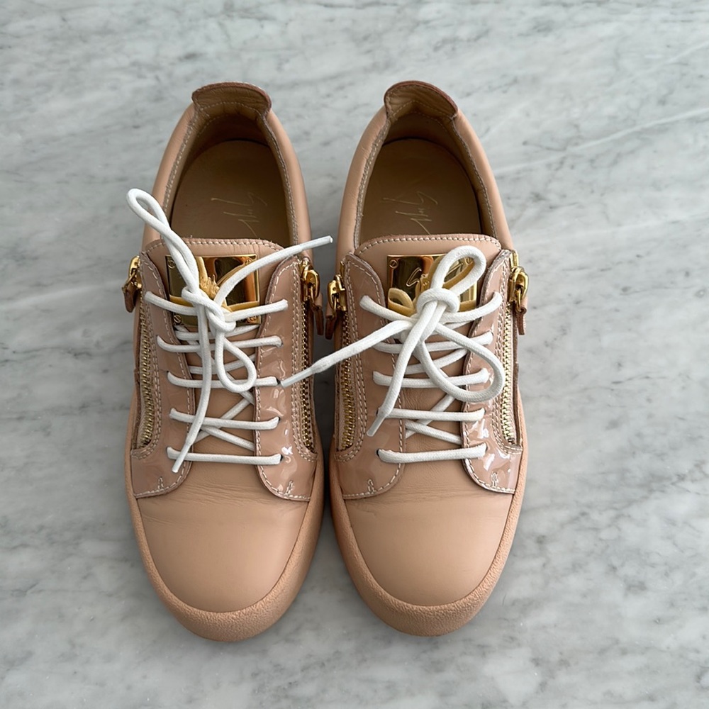 Giuseppe Zanotti light pink women’s sneakers